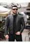 New Season Men's Premium Carbon Leather Slim Fit Seasonal Jacket - 2
