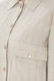 Women's Water Green Linen Blend Jacket 50301153-Vr048 - 7