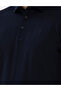Navy Blue Slim Fit Buttoned Polo Collar T-Shirt 50302608-Vr033 - 7
