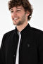 Men's Black Long Sleeve Basic Shirt 50306338-VR046 - 3