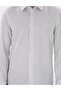 Navy Blue Slim Fit Striped Long Sleeve Shirt 50306028-Vr033 - 6