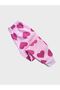 Girl's Cotton Pink Heart Patterned Long Sleeve Seasonal Pajama Set - 6