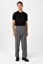 Yüksel Bel Relax Fit Pleated Men's Trousers - 2