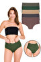 Women's Bato Panties Mixed Color 5-Piece Pack - Kts2092-7 Model-10