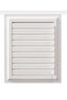 Culvert Plastic Bathroom Wc Ventilation Grille Superficial Movable Shutter 40X40 cm Adjustable Plastic - 3