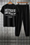Unisex 2-Piece Nothing Printed Tracksuit Set