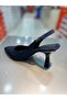 Serrace Material Open Back Long Heeled Shoes - 4