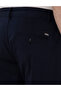 Navy Blue Regular Fit Basic Canvas Trousers 50305473-Vr033 - 6