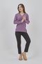 Women's Knitwear Stretchy V-Neck Long Sleeve Winter Mother Sweater - 3
