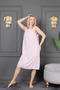 Summer Cotton Loose Cut Thick Strap Nightdress