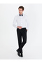 White Slim Fit Tuxedo Shirt 50265359-Vr013 - 4