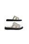 7505 White Stone Slippers - 5