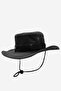 Black Outdoor Hat UV Protected Bucket Safari Hat