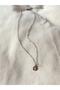 Stainless Tarnish 316L Elegant Necklace with Letter O - 2