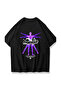 Unisex Hyped Sense Stylish T-Shirt Black