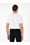 Ecru Slim Fit 100% Cotton Crew Neck Basic T-Shirt 50306980-Vr019 - 5