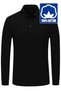 Boys Long Sleeve 100% Cotton Polo Neck T-Shirt Casual and School Uniform School T-Shirt - 4