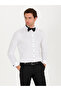 White Slim Fit Tuxedo Shirt 50269833-Vr013