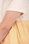 Crew Neck Short Sleeve Double Colorful Patterned Brick Color Girl's Dress - 5