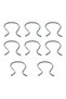 8PCS Crank Retainer Door Handle Auto Parts Horseshoe Clip Set For Chevrolet For Buick For Pontia... - 7