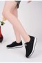 Women's Elastic Lace-Up Orthopedic Sole Shoes - 5
