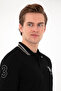 Men's Slim Fit Polo Collar Black Basic T-shirt 50298010-VR046 - 2