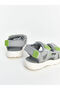 Gray Velcro Baby Boy Sandals from Güli̇s Store - 5