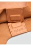 Leather Shoulder Bag with Mirror - 3