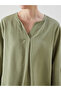 Missing Collar Women's Blouse - 3