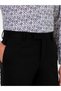 Black Slim Fit Fabric Trousers 50258512-Vr046 - 5