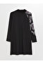 Lcw Dream New Black High Neck Patterned Long Sleeve Women's Hijab Swimsuit (S4) - 5