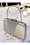 Skin Color Satin Silver Stone Evening Dress Bag Evening Bag