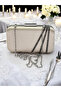 Skin Color Satin Platinum Stone Evening Dress Bag Evening Bag - 7
