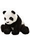 Soft Toy, White-Black, 30 cm