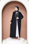 Dubai Silk Double Row Stone Special Series Abaya Star Abaya - 2