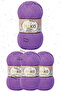 Nako Diamond Hand Knitting Yarn Amigurumi Yarn 4 Pieces Mixed Colors 225 Meters 100% Premium Micro Acrylic