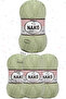 Nako Diamond Hand Knitting Yarn Amigurumi Yarn 4 Pieces Mixed Colors 225 Meters 100% Premium Micro Acrylic