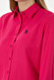 Women's Fuchsia Long Sleeve Basic Shirt 50297002 -Vr023 - 7