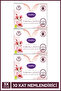 Hydro Pure Sakura Flower 6 Pieces Soap 3X270 Gr Gluten Free