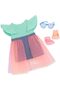 Doll W/Denim & Tulle Skirt Outfit, Lisa - 8