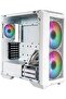 H500WGNNS00HAF 500 نافذة MidiTower ATX بيضاء 4x 120 200 مم (ARGB) - 5
