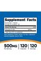 Ox Bile Capsules 500mg Per Serving (120 Capsules) - Gluten Free & Non-GMO - 8