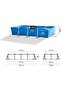 Rectangular Metal Frame Pool - 28273 - 6