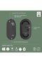 ماوس Pebble Mouse 2 M350s Slim Wireless Bluetooth Mouse، محمول، زر قابل للتخصيص، صوت هادئ - 6