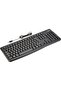 لوحة مفاتيح K120 Kabelgebundene لنظام التشغيل Windows، تخطيط QWERTY باللغة الإنجليزية - أسود