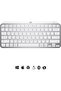 لوحة مفاتيح MX Keys Mini Minimalist اللاسلكية المضيئة، صغيرة الحجم، بلوتوث، إضاءة خلفية، USB-C، - 6