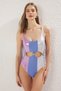 Swimsuits - Purple - Colored - 2