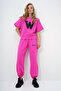 Women's Fuchsia W Printed Tracksuit Set ALC-X5889 - 5