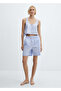 Sky Blue Women's Pajama Top 67066016 - 7