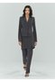 Light Gray Women's Blazer Jacket 67063696 - 6